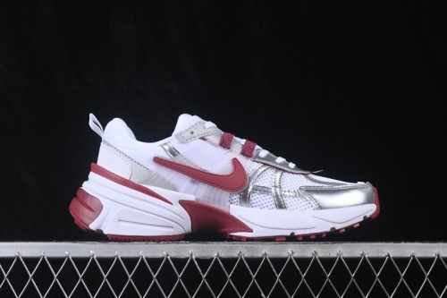 Nike V2K Run Retro Low-Top Running Shoes with Cushioning and Anti-Slip - FD0736-118
