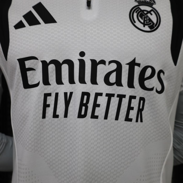 Player Version 26/27 Real Madrid CF White  Long Sleeve Jersey