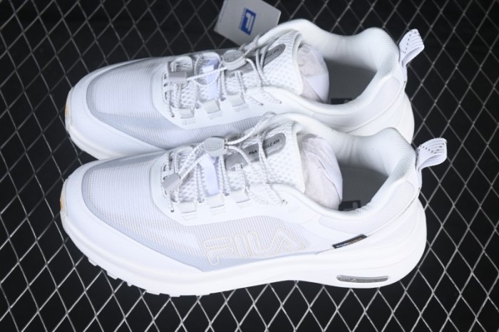 Fila Nuvole 4 Run Fashion Simple Classic Versatile Thick Sole Cushioning Breathable Rebound Running Shoes - A12M621205FBW