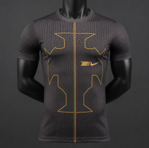 Player Version 2026 Cristiano Ronaldo  One Last Dance  Portugal Black Jersey