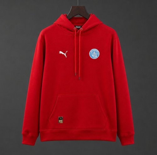 26/27 Manchester City FC Home Red Hoodie 9 Colors