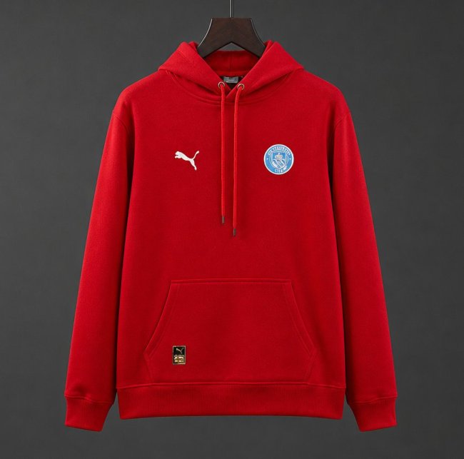 26/27 Manchester City FC Home Red Hoodie 9 Colors