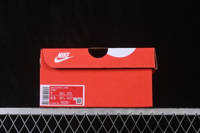 Nike Air Max 1 Retro Running Shoes with Half-Sole Air Cushion - FZ3590-259