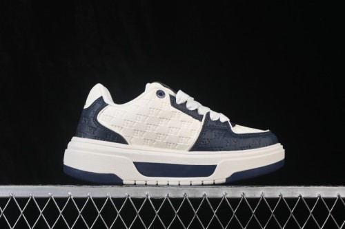 MLB Chunky Curve Liner New York Yankees Thick Sole Casual Running Shoes - 3ASXM066N50NYS