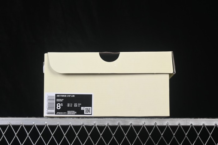 Nike Air Force 1 '07 Low Black White Classic Low-Top Casual Sneakers - JP8028-073