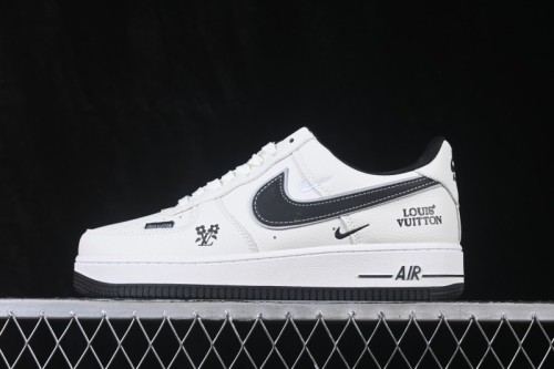 Nike Air Force 1 '07 Low Retro Casual Sneakers with Full-Length Air Cushion - WY0655-117