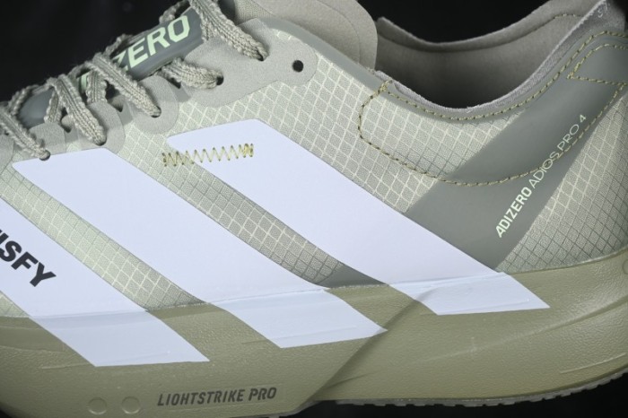 Adidas Adizero Adios 4 M Lightweight Breathable Low-Top Running Shoes - KH8441