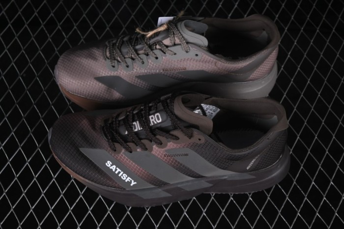 Adidas Adizero Adios 4 M Lightweight Breathable Low-Top Running Shoes - KH8442