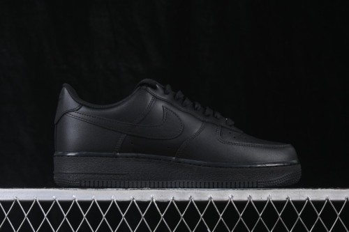 Nike Air Force 1 '07 Low All-White Leather Casual Sneakers - CW2288-001