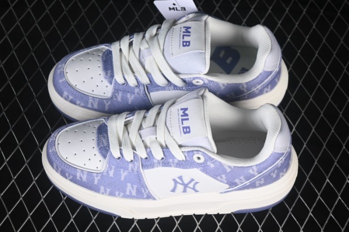MLB Chunky Curve Liner New York Yankees Thick Sole Casual Running Shoes - 3ASXM016N50LDS