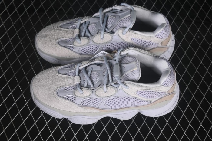 Adidas Originals Yeezy 500 Ash Grey Purple Sneakers - IE4783