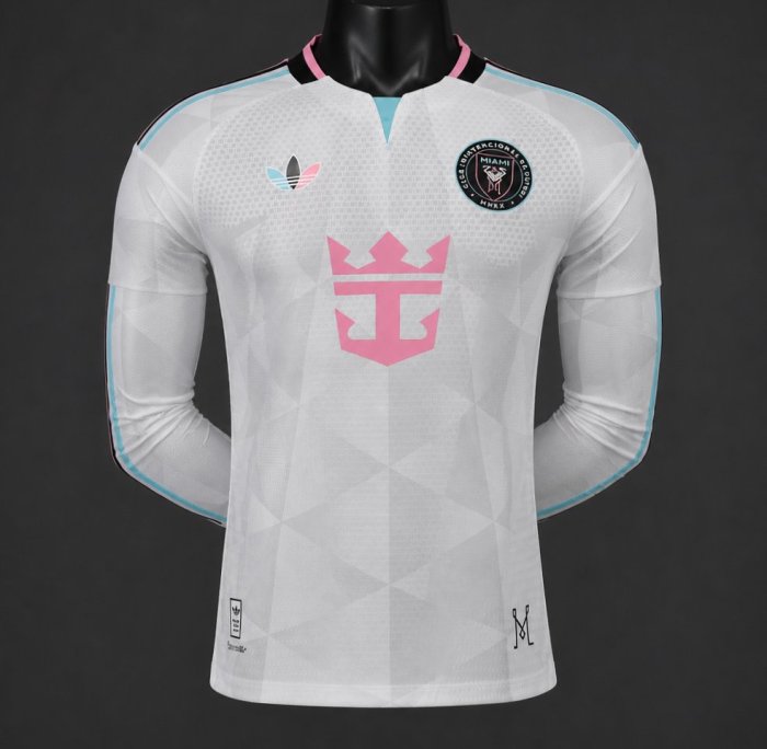 Player Version 26/27 Inter Miami CF Away Long Sleeve Jersey