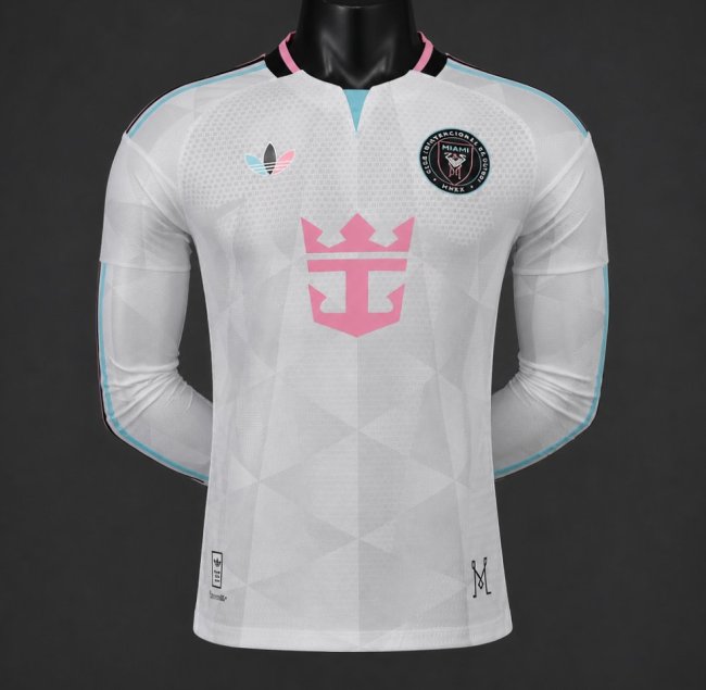 Player Version 26/27 Inter Miami CF Away Long Sleeve Jersey