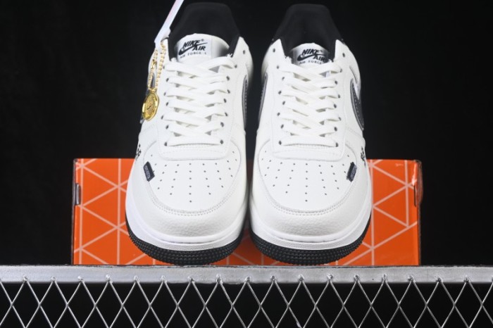 Nike Air Force 1 '07 Low Retro Casual Sneakers with Full-Length Air Cushion - WY0655-117