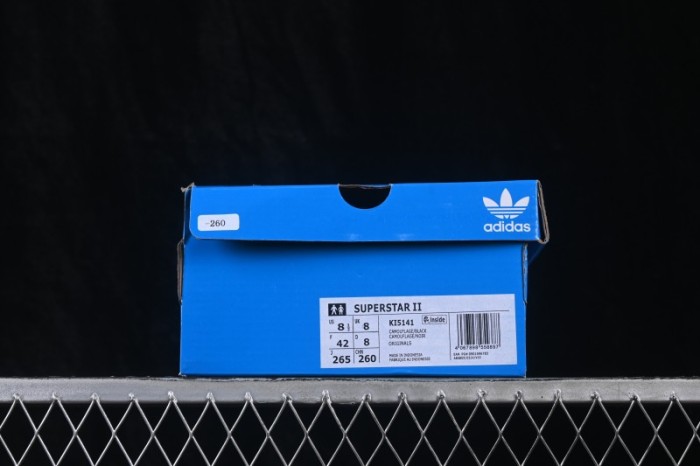 Adidas Originals Superstar II Retro Sneakers with Classic Shell Toe - KI5141