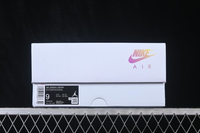 Nike Air Jordan 4 Retro Comic Style Basketball Shoes - JA1135-100
