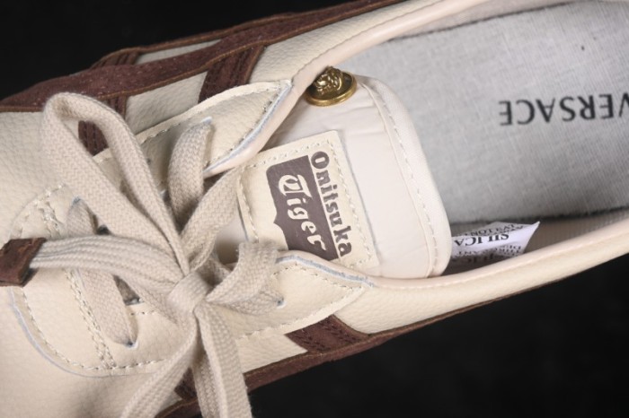 Versace x Onitsuka Tiger Tai-Chi Sakura Lace-Up Low-Top Casual Sneakers - 1183A518