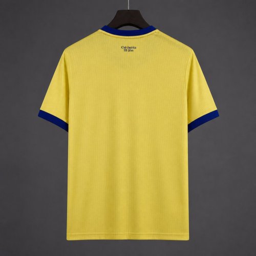 26/27 Club América Yellow with Blue Trim Originals Home Jersey