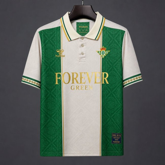 26/27 Real Betis Eleven Archive Jersey - Forever Green Edition