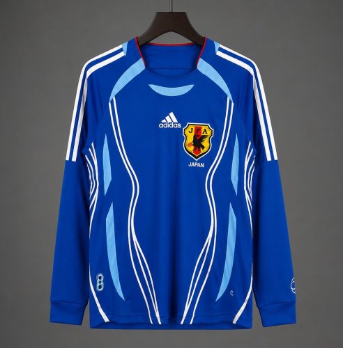 Retro 2006 Japan Home Long Sleeve Jersey