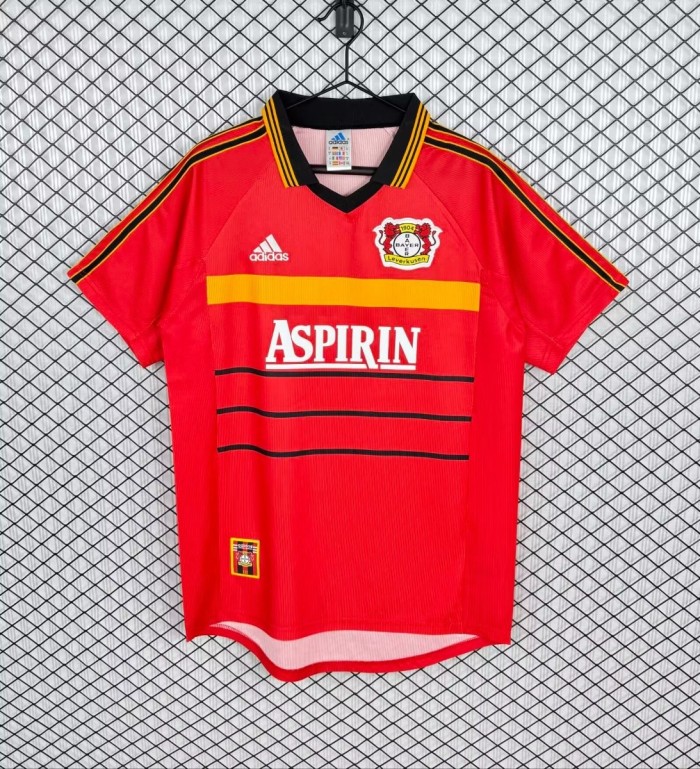 Retro 99/00 Bayer 04 Leverkusen Home Jersey