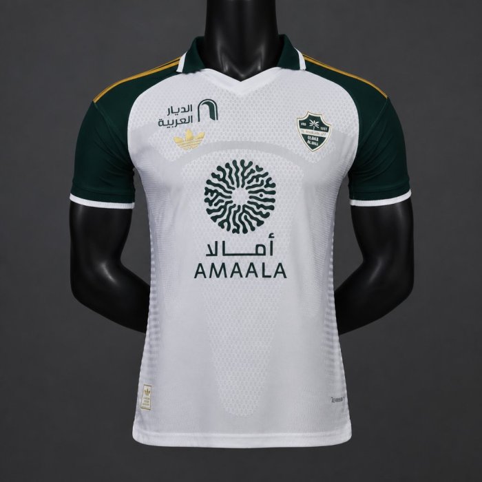 Player Version 26/27 Al-Ahli Saudi FC Away White Jersey