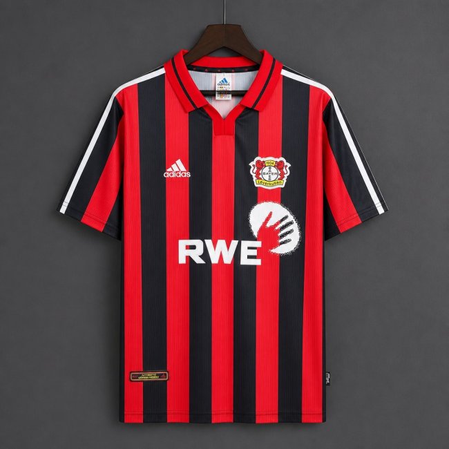 Retro 01/02 Bayer 04 Leverkusen Home Jersey