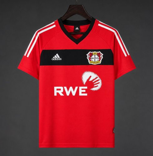 Retro 02/04 Bayer 04 Leverkusen Home Jersey