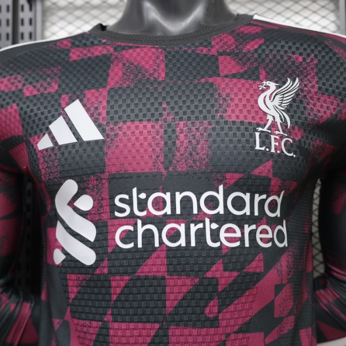 Player Version 26/27 Liverpool FC Long Sleeve Away Jersey