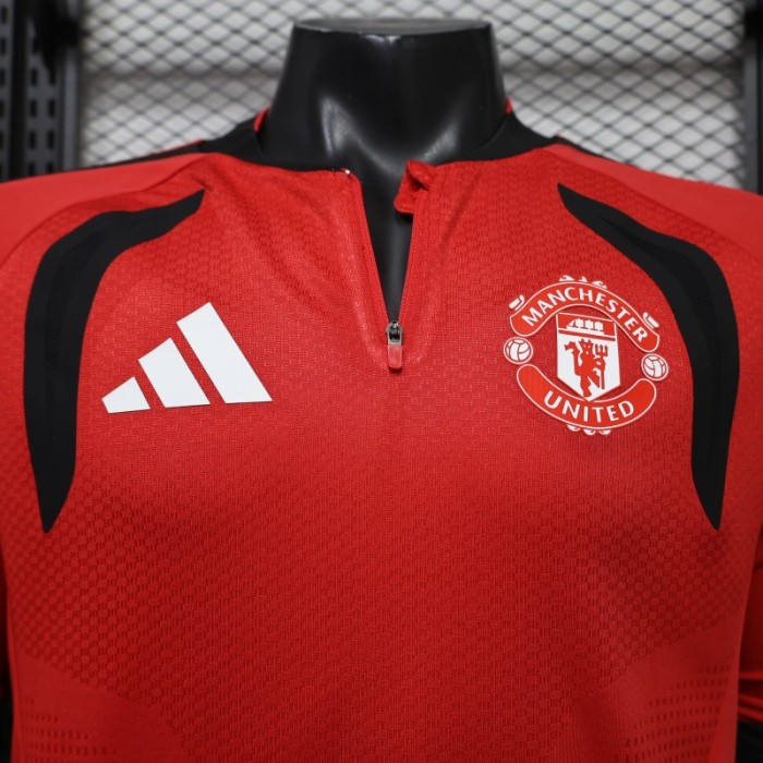 Player Version 26/27 Manchester United FC Long Sleeve Home Red Jersey