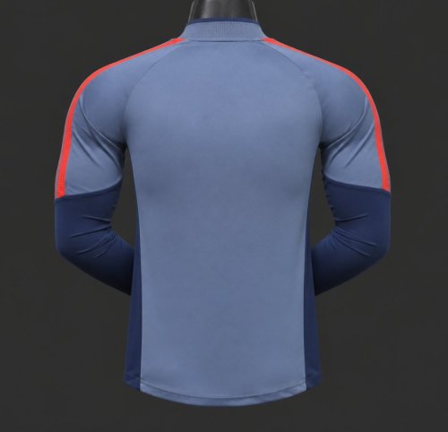 Player Version 26/27 FC Bayern München Long Sleeve Home Navy Jersey