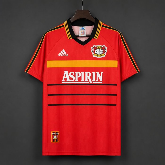 Retro 99/00 Bayer 04 Leverkusen Home Jersey