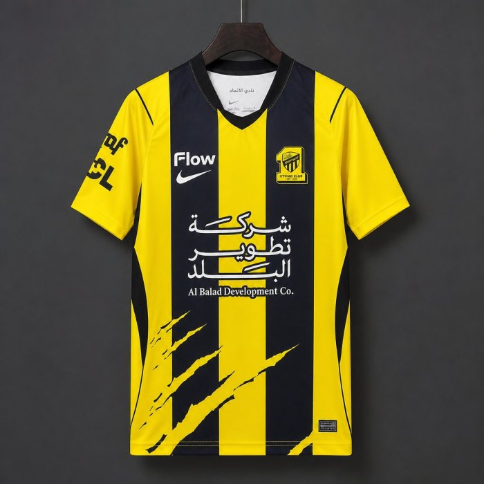 26/27 Ittihad Home Yellow Jersey