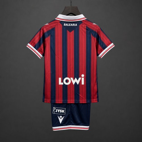 26/27 Kids Levante UD Home Red Blue Jersey Kit