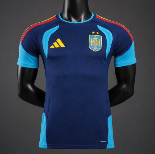 Player Version 2026  Spain National Team Third Dark Blue Jersey