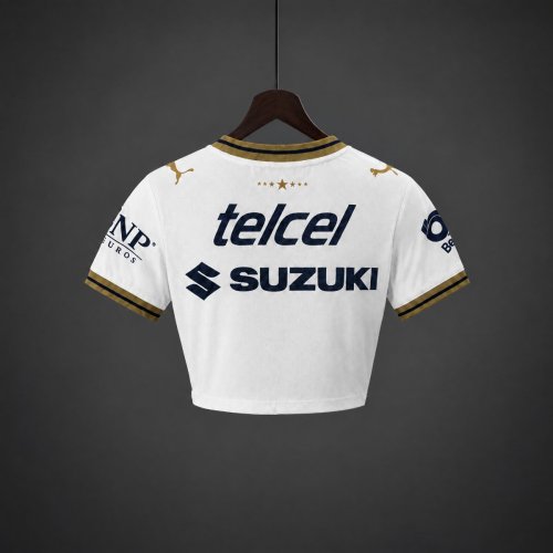 26/27 Women Pumas UNAM Away Crop Jersey