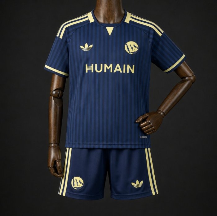 26/27 Kids  Al-Nassr Away Navy Jersey Kit
