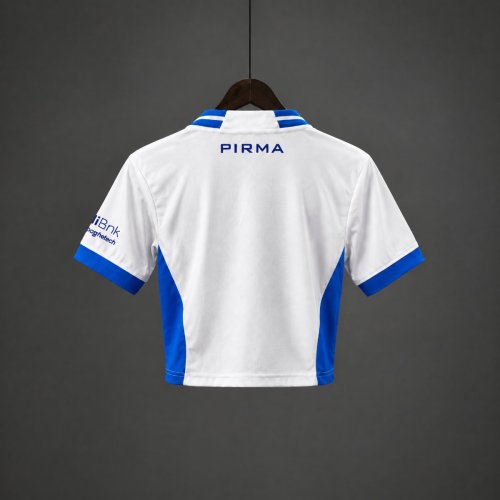 26/27 Women Cruz Azul Away White Crop Jersey