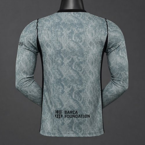 Player Version 26/27 FC Barcelona Goalkeeper Long Sleeve Home Jersey