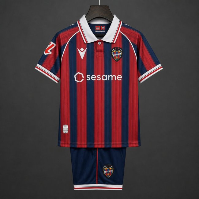 26/27 Kids Levante UD Home Red Blue Jersey Kit