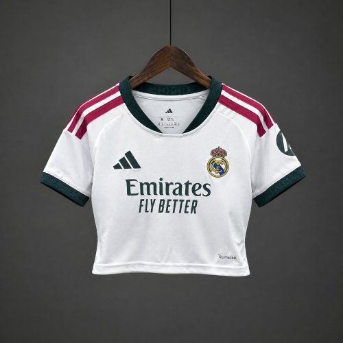 26/27 Real Madrid Home Crop Jersey
