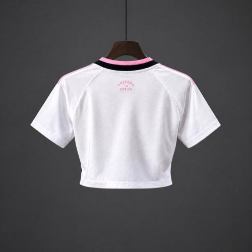 2026 Women Inter Miami Third White Crop Jersey