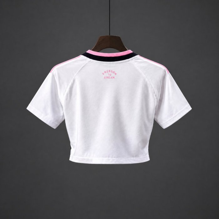 2026 Women Inter Miami Third White Crop Jersey