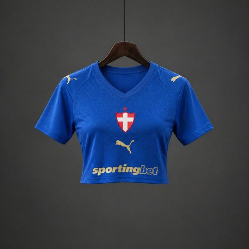 26/27 Women Palmeiras Third Blue Crop Jersey