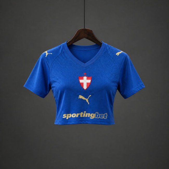 26/27 Women Palmeiras Third Blue Crop Jersey