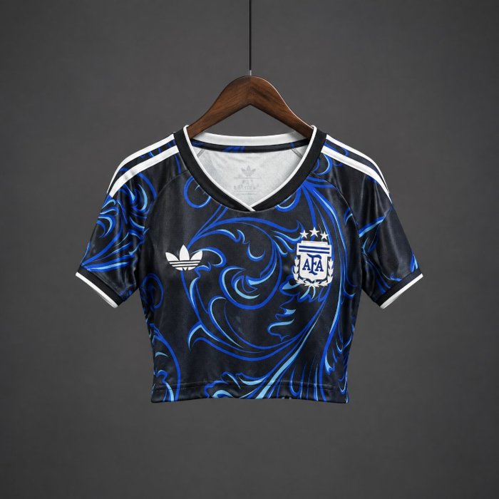 2026 Women Argentina Away Crop Jersey