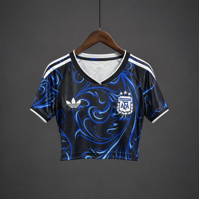 2026 Women Argentina Away Crop Jersey