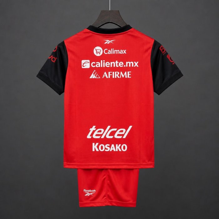 26/27 Kids Tijuana Home Red Jersey Kit
