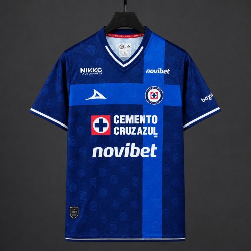 26/27 Cruz Azul Third Blue Jersey