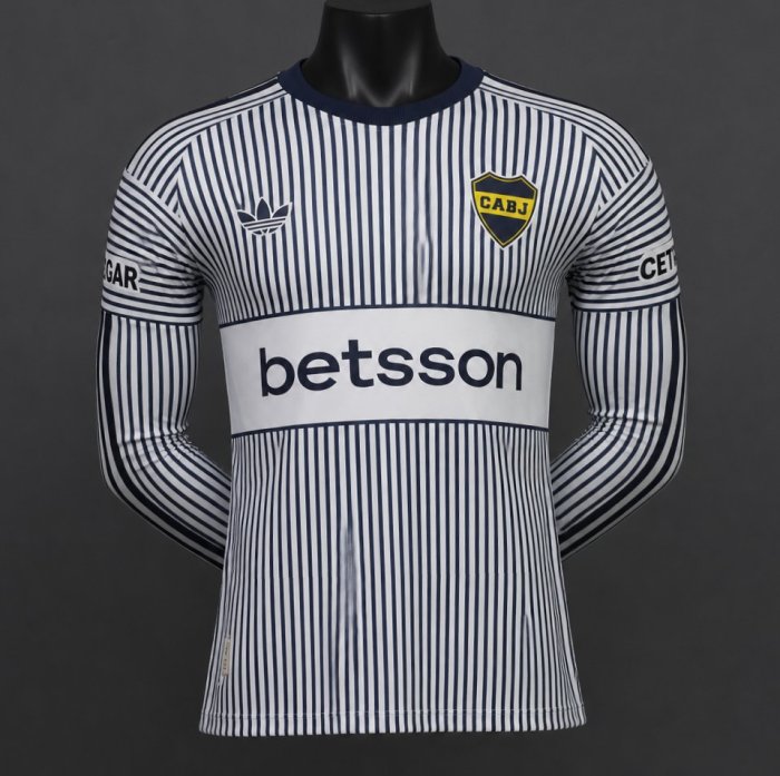 Player Version 26/27 Boca Juniors Away Long Sleeve Jersey